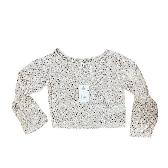 Only Women’s Crop Top Size XS Cream - Picture 1 of 3